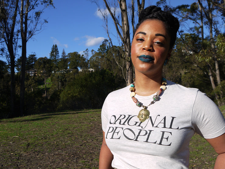 Original People Unisex Tee (Natural & Chocolate)  *PRE-SALE*