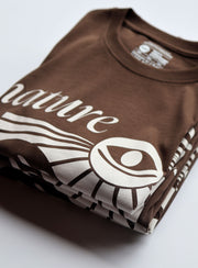 Nature is Undefeated Tee [Chocolate]