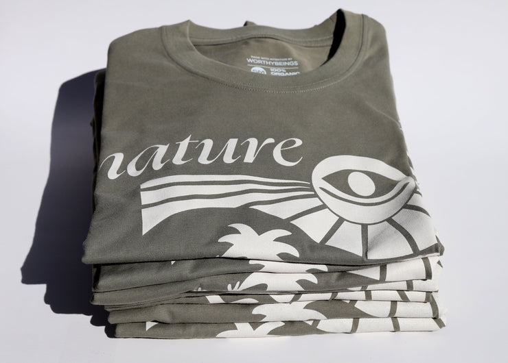 Nature is Undefeated Tee [Sage]