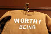 Worthy Being, The Signature Crew Sweatshirt (Chestnut)