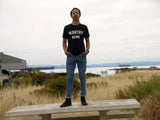 WORTHY BEING, The Signature Tee [Black &White]
