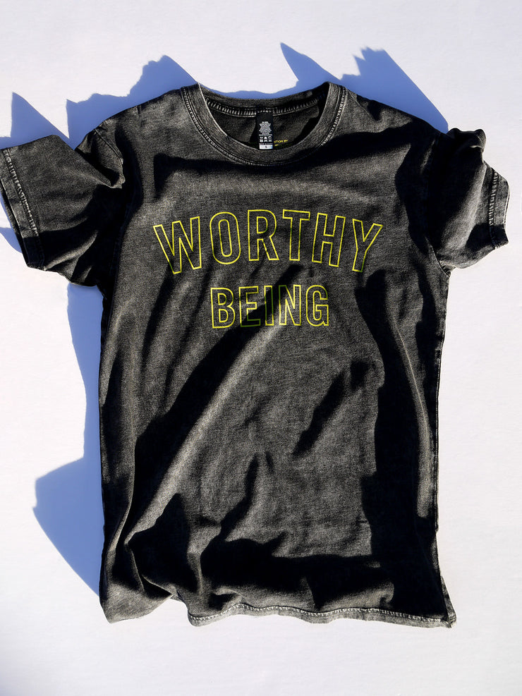 WORTHY BEING, The Signature Tee [Mineral Vibezzz]