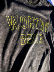 WORTHY BEING, The Signature Tee [Mineral Vibezzz]